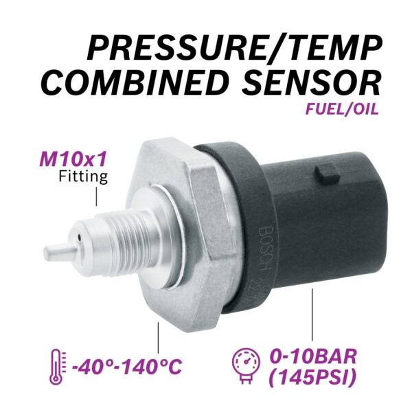 Bosch kombi sensor (Trykk + temp) 10Bar.